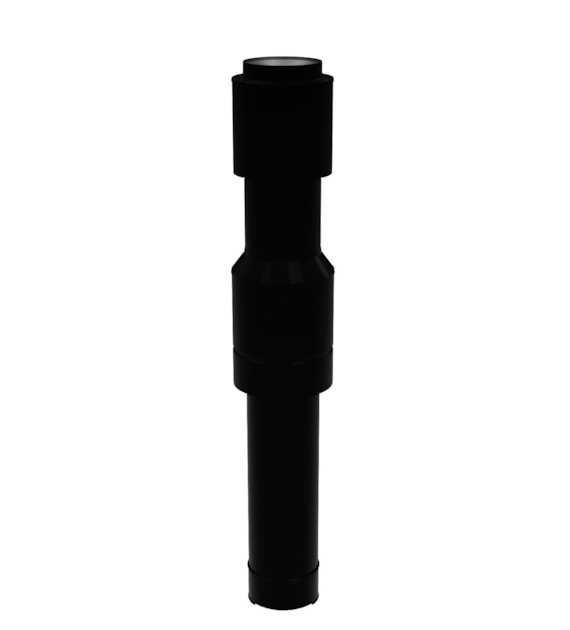 ZAKONCZENIE PION.TWIN L-930 80/125 CZARNE DO P361