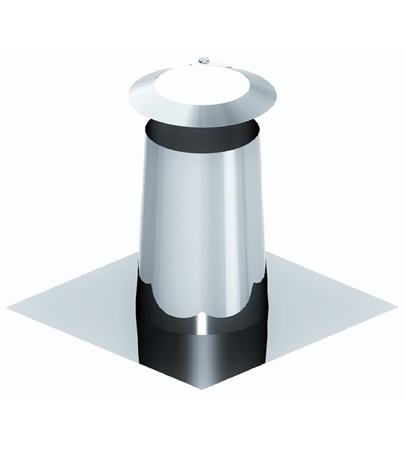 PRZEJSCIE PRZEZ DACH PLASKI STAL NIERDZ 100/150