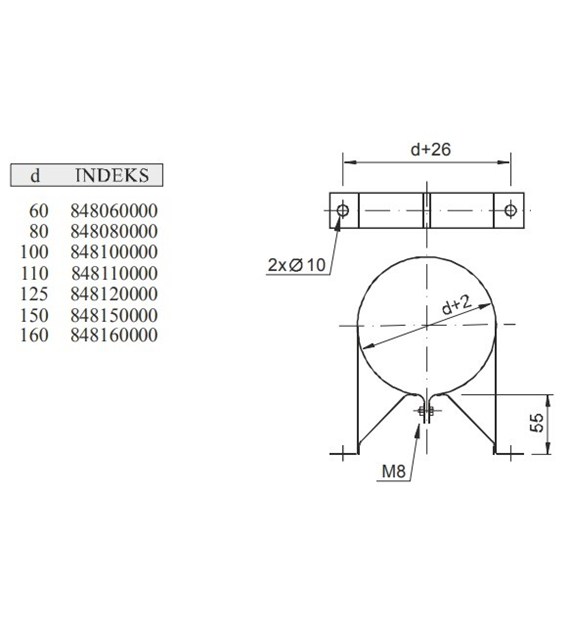 WADEX OBEJMA DO MURU TURBO 125