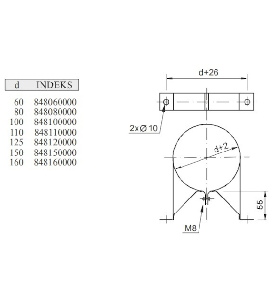 WADEX OBEJMA DO MURU TURBO 125