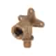TECEFLEX KOLANO NAŚCIENNE 25 X3/4 GW BRĄZ