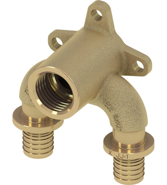 TECEFLEX KOLANO NAŚCIENNE TYPU U 16 X1/2GWX16 BRĄZ