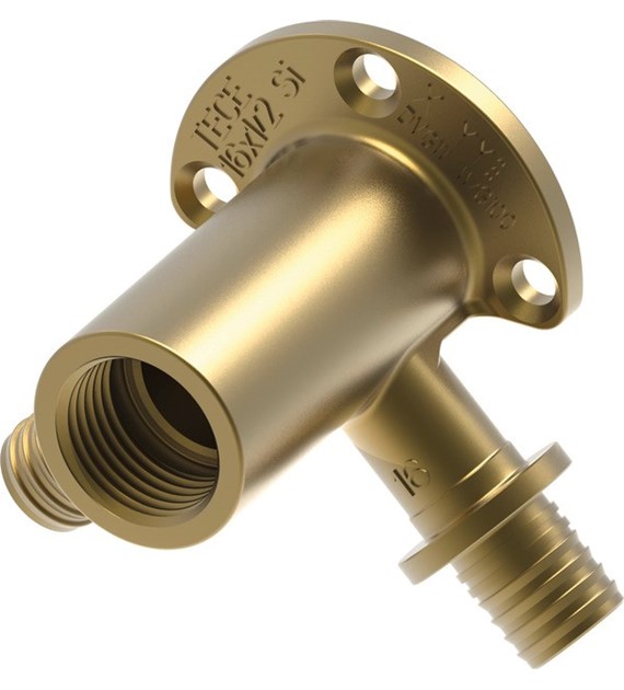 TECEFLEX KOLANO ŚĆ PODW DŁ 16 X1/2GWX16 BRĄZ