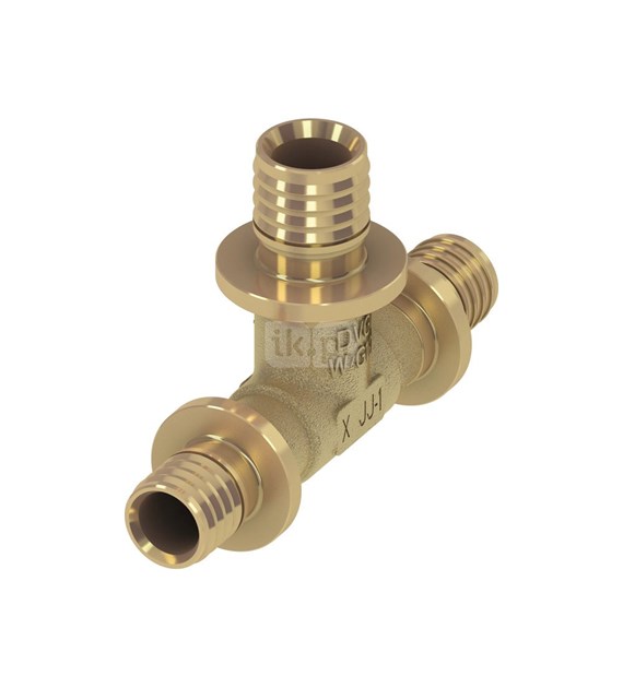 TECEFLEX TRÓJNIK RED. 90ST 32X20X32 BRĄZ