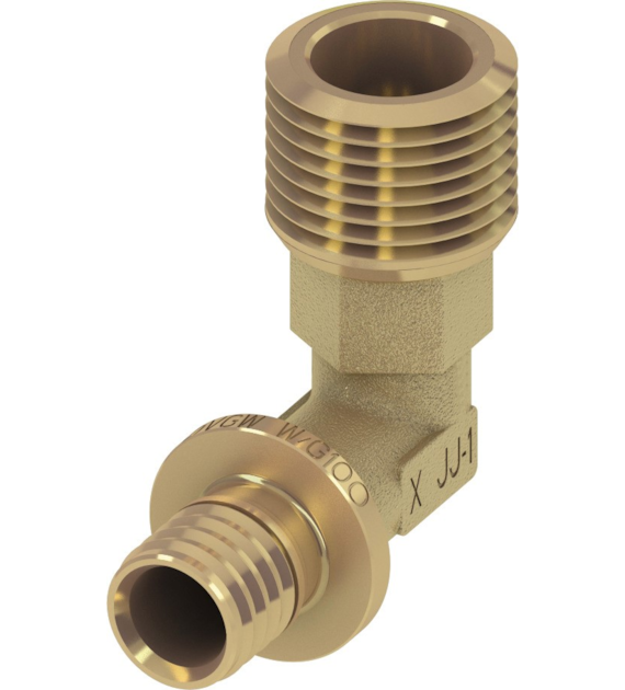 TECEFLEX NYPEL PRZEJ. KĄT. 90ST 20 X3/4 GZ