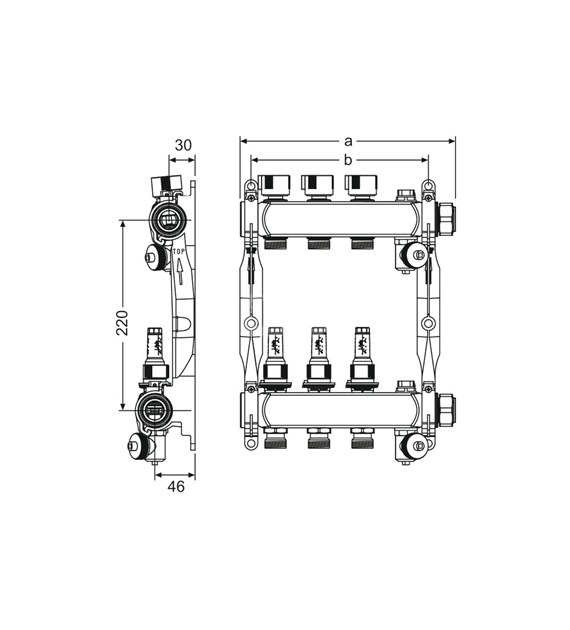 TECEFLOOR ROZDZ. OGRZ PODŁ 5SEK. Z PRZEPŁYW.
