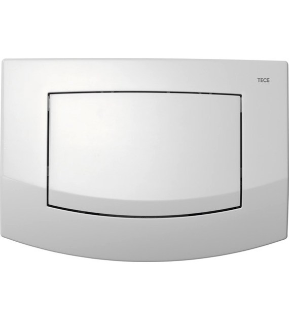 TECEAMBIA PRZYCISK WC POJEDYNCZY BIAŁY ANTYBAK.