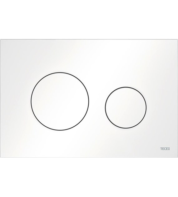 TECELOOP PRZYCISK WC Z TWORZYWA, BIAŁY MATOWY