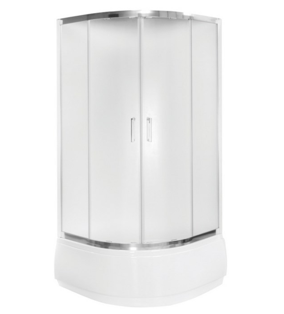 KABINA POLOKRAGLA MODERN 90X90X165 MROZ