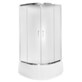 KABINA POLOKRAGLA MODERN 90X90X165 MROZ