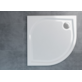 MARBLEMATE BRODZIK POLOKRAGLY 90X90 BIALY SYFON