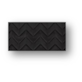 GLAZ 60X30 ROTEO CHEVRON NERO 1,44/8
