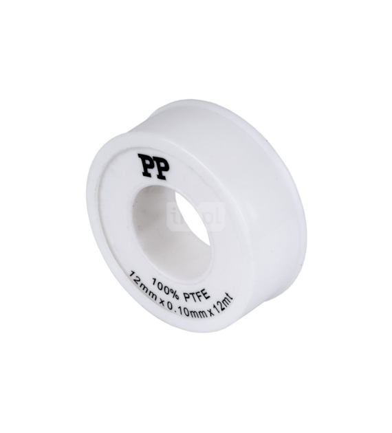 TASMA TEFLONOWA 0.075MM x 12MM 10MB BIALA