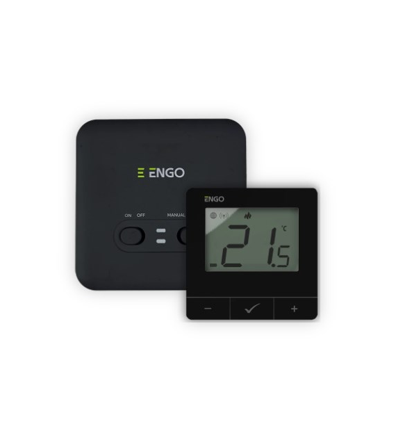 INTERNETOWY REGULATOR TEMPERATURY WIFI 230V CZARNY