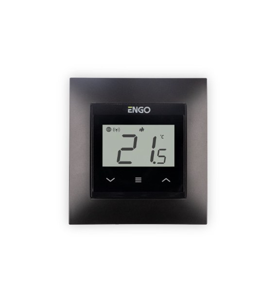 INTERNETOWY REGULATOR TEMP PODTYNK WIFI CZARNY