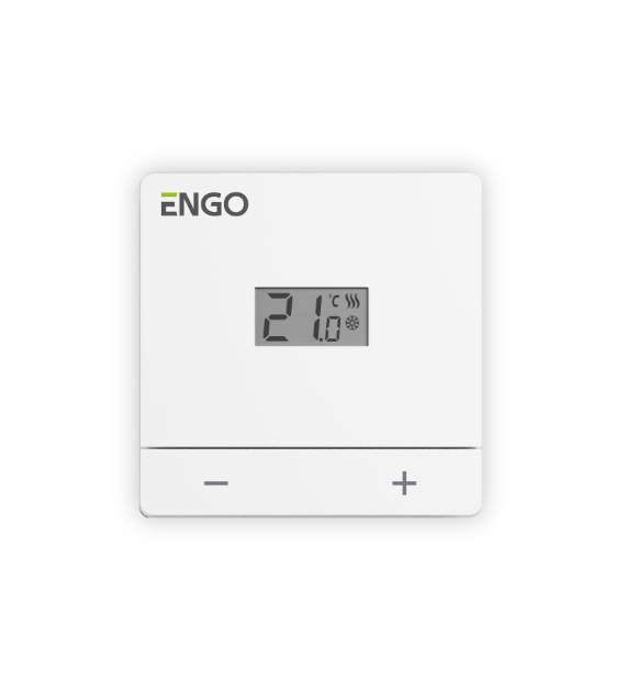 DOBOWY PRZEWODOWY REGULATOR TEMP.  230V BIAŁY