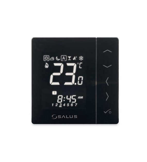 PODTYNK REG TEMP 230V PROGRAMOWANY CZARNY