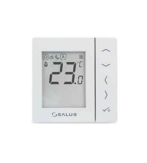 PODTYNKOWY CYFROWY REGULATOR TEMP DOBOWY BIAŁY