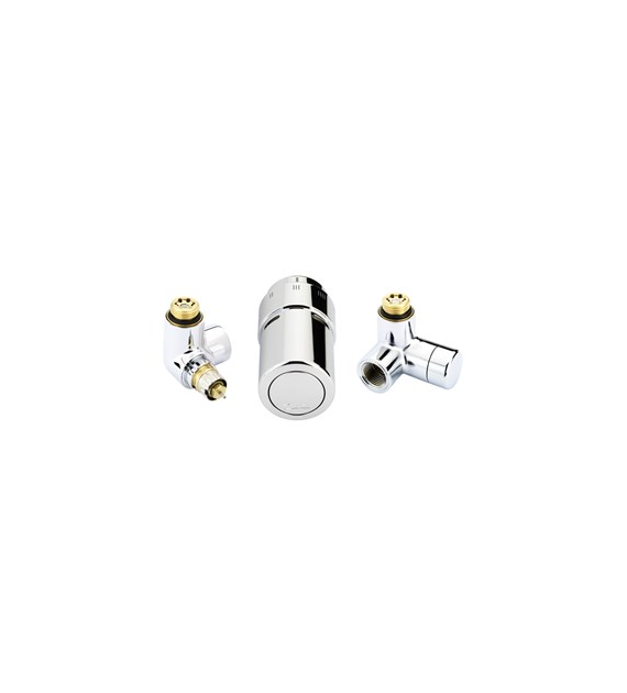 DANFOSS X-Tra ZESTAW TEMOSTAT OSIOWO LEWY CHROM.