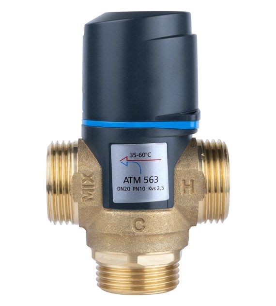 TERMOST ZAW MIESZ ATM563 DN20 1'GZ,35-60 KVS 2,5