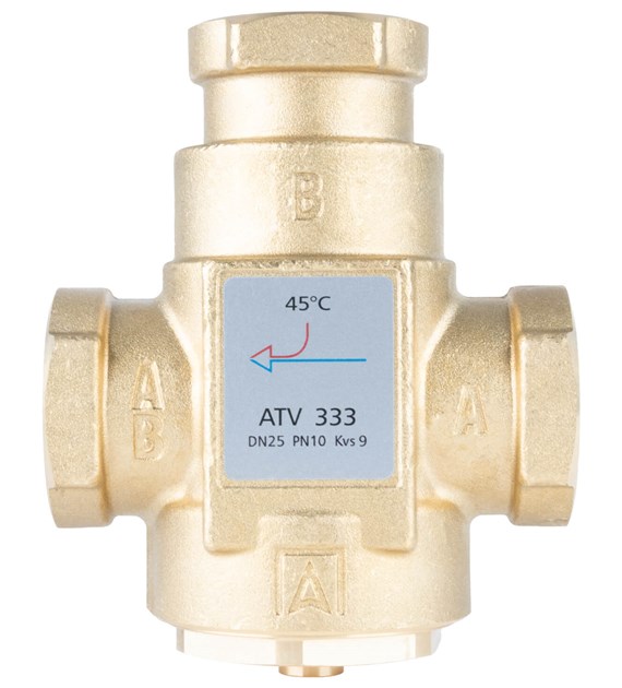 ZAWOR TEMP ATV 333 DN25 GW KVS9 TEMP.45'