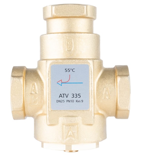 ZAWOR TEMP ATV 335 DN25 GW KVS9 TEMP.55'