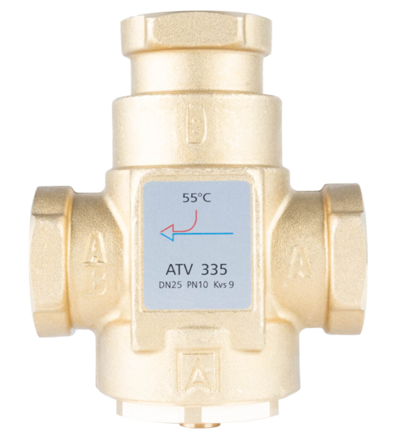 ZAWOR TEMP ATV 335 DN25 GW KVS9 TEMP.55'