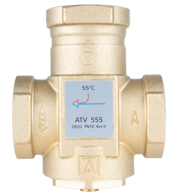 ZAWOR TEMP ATV 555 DN32 11/4 TEMP.55*C KVS12 M3/H