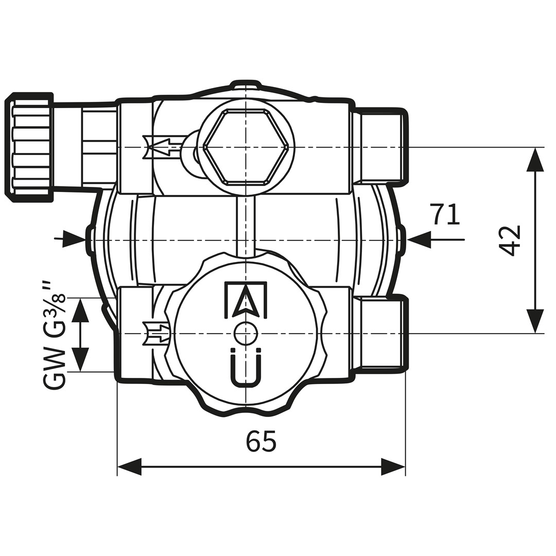 FILTR JEDNORUROWY R 500St 250l/h