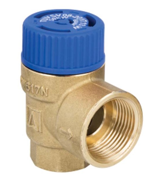 ZAWOR BEZP. DN15/6,0 BAR AED MSW 1/2X3/4'