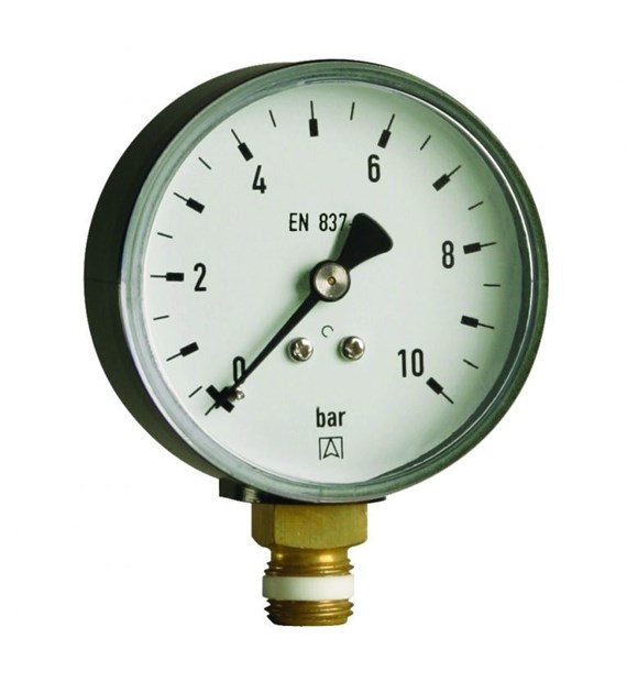 MANOMETR M63 RF /0-4BAR/ 1/4' RAD.AED