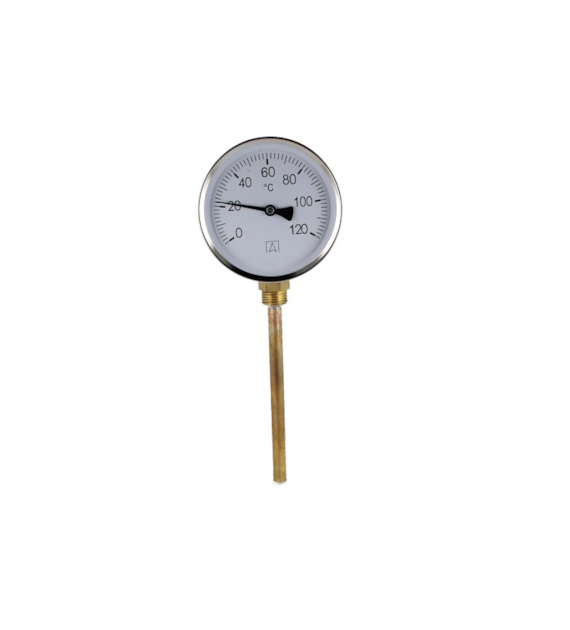 TERMOMETR BIMET.BITh 100 0-120ST L-150 G1/2