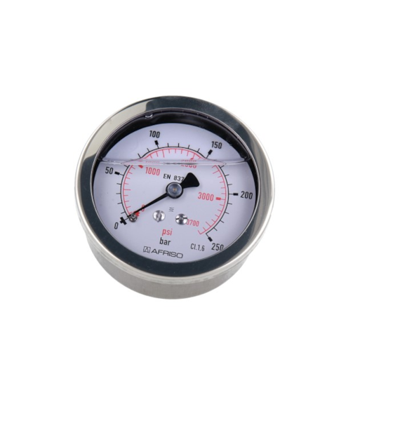 MANOMETR GLIC.RF 63 GLY D711 0-25 BAR, G1/4 AX