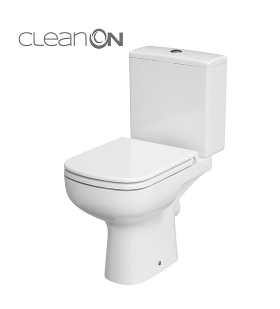 WC KOMPAKT COLOUR NEW CLEAN ON 010 3/5 BEZ DESKI