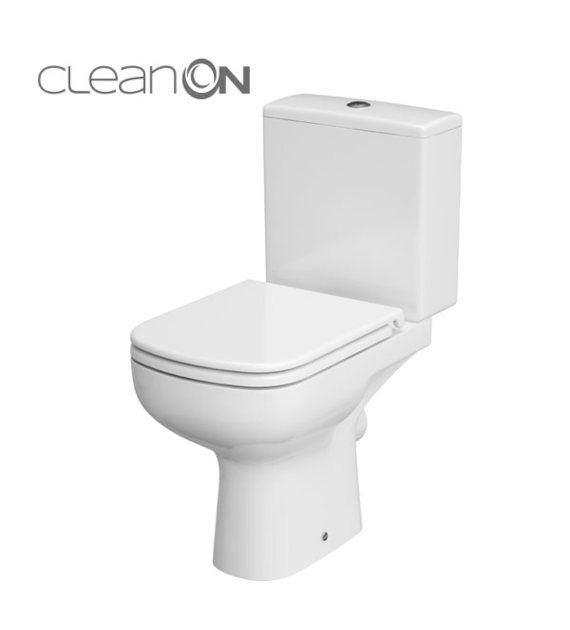 WC KOMPAKT COLOUR NEW CLEAN ON 010 3/5 BEZ DESKI
