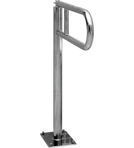UCHWYT PODLOGOWY DO WC 60 CM UCHYLNY