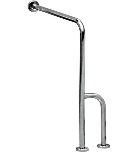 UCHWYT SCIENNO-PODL. DO WC 75X80 CM LEWY