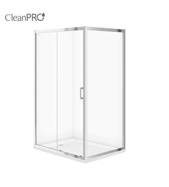 ARTECO PIVOT KABINA NATR. 120X90X190 CHROM/PRZEJ