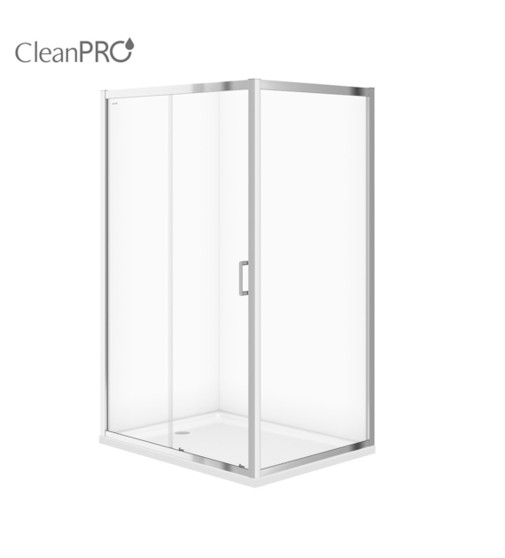 ARTECO PIVOT KABINA NATR. 120X90X190 CHROM/PRZEJ