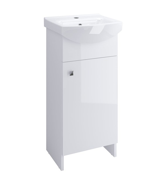 SET SATI CERSANIA 40 BIALA DSM (SZAFKA + UMYWALKA)