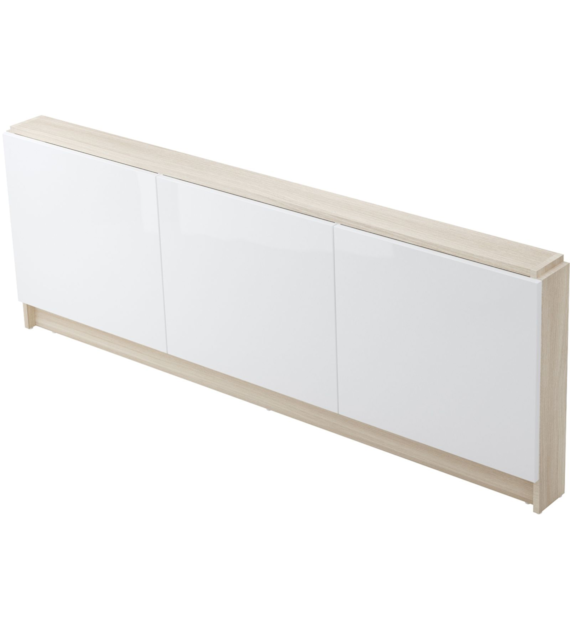 PANEL MEBLOWY DO WANNY SMART 160 FRONT BIALY