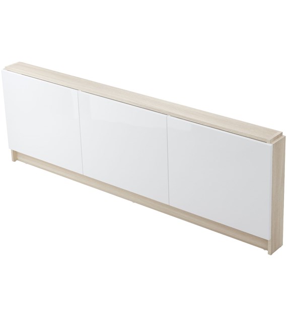 PANEL MEBLOWY DO WANNY SMART 170 FRONT BIALY