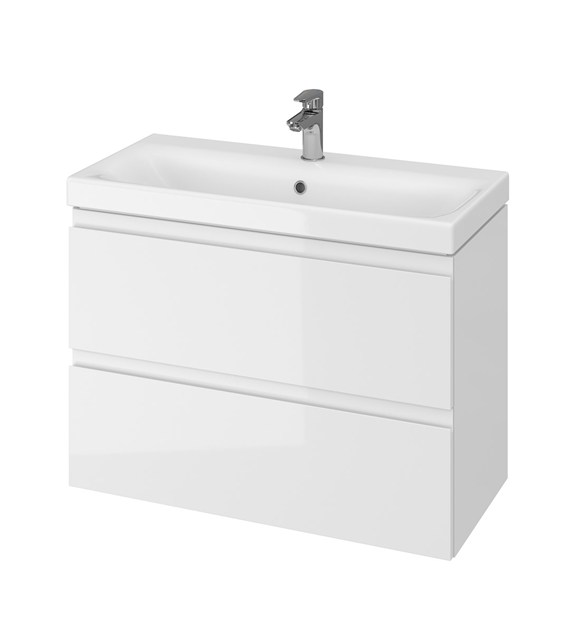 SET 979 MODUO SLIM 80 BIALY DSM (SZAFKA+UMYWALKA)