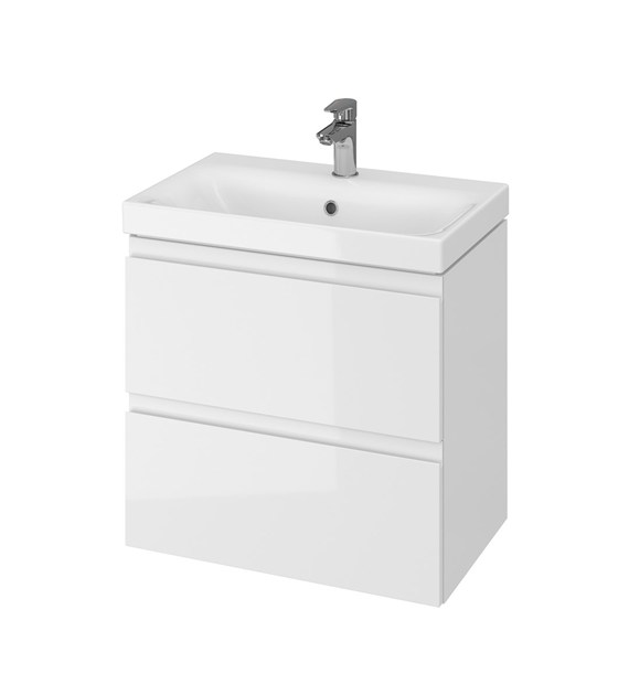 SET 981 MODUO SLIM 60 BIALY DSM (SZAFKA+UMYWALKA)