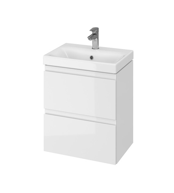 SET 983 MODUO SLIM 50 BIALY DSM (SZAFKA+UMYWALKA)