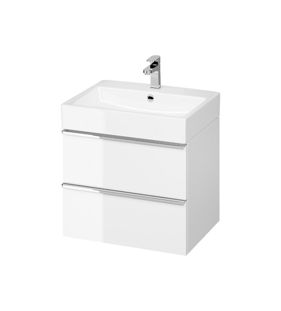 SET B609 VIRGO SZAFKA 60 + UMYWALKA BIAŁY