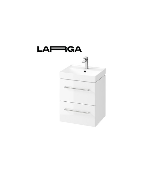 SET B662 LARGA SZAFKA 50 + UMYWALKA BIAŁY