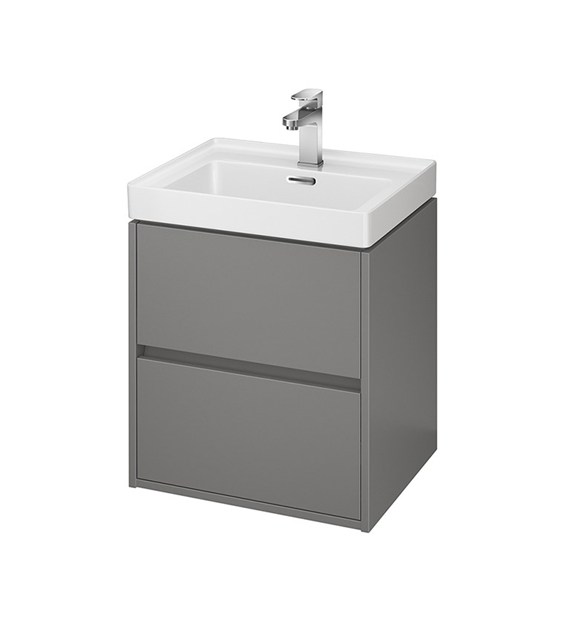 CERSANIT SZAFKA PODUMYWALKOWA CREA 50 SZARY MAT