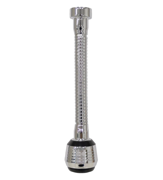 AERATOR DWUFUNKCYJNY NA ELASTYCZNYM WĘŻYKU CHROM