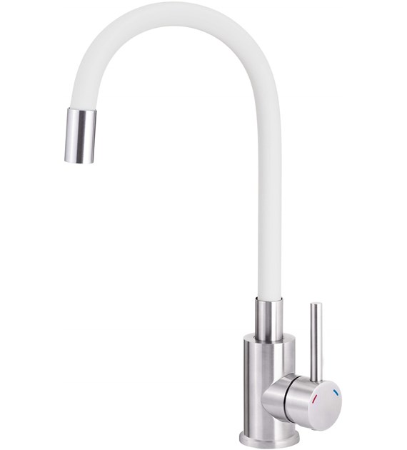 BATERIA KUCHENNA Z GIĘTĄ WYLEWKĄ BIANCO